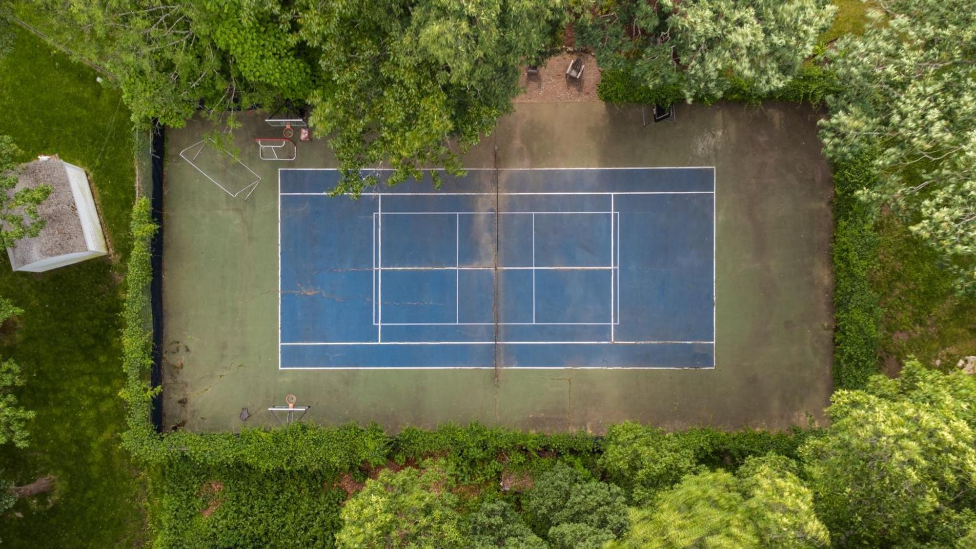 Boston Mansion Heated Pool Fire Pit Tennis ニーダム エクステリア 写真