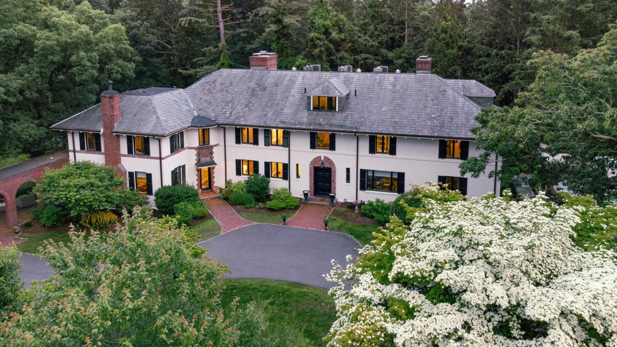 Boston Mansion Heated Pool Fire Pit Tennis ニーダム エクステリア 写真